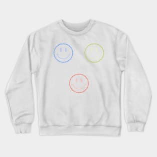 Floral Smiley Face bundle Crewneck Sweatshirt